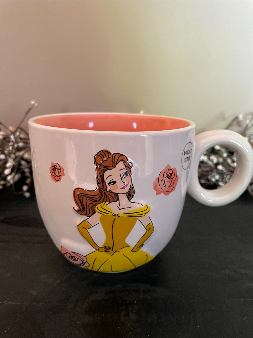 Disney Rae Dunn Artisan Collection “Belle” Character Ceramic Mug